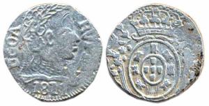 Goa Silver Rupia Joao VI as Regent 1811, Fine KM#219