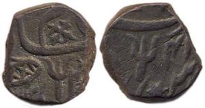Copper Paisa (11.30 g), Muhammadabad Banaras, in the name of Shah Alam II, RY 41 (KM 26). 