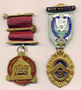 Masonic Medals (10), Awarded to Worshipful Brother, V V Merchant (1977-1982). Various type