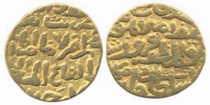 Firuz Shah Tughlaq, Gold, Tanka. About Very Fine, Scarce.