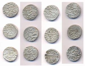 Silver (6), Rupee, various dates and marks. Very Fine. (6)