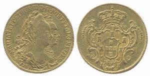 Portugal, Gold, 14.28 g, 1784. Very Fine+, Rare.