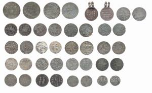 Assorted lot of Temple Tokens (20), numerous types and varieties of temple tokens of the H