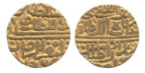 Ghiyas Shah, Gold, Tanka, Shadiabad Mint, (Rajgor# 3120; G&G# M50). Very Fine.