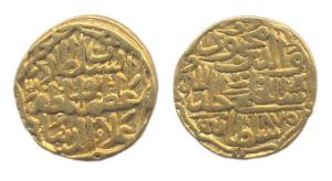 Mahmud Shah I, Gold, Tanka, AH 870 (G&G# M22). Very Fine+, Scarce.
