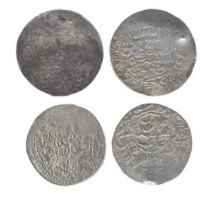 Humayun, Silver (2), Shahrukhi, Agra and Lahore Mints. About Very Fine, Scarce. (2)