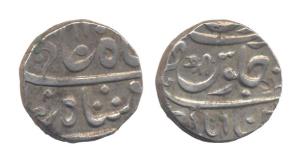 Chakan, Silver Rupee, in the name of Shah Alam II, AH 1206 (KM 92). Good Very Fine, Rare.