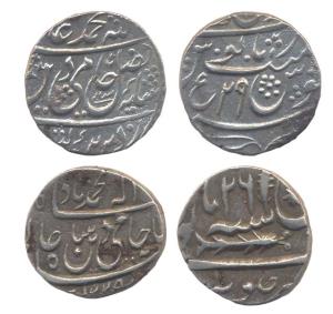 Silver Rupee, in the name of Shah Alam II, Bareli mint, Ry-29 (KM 48.1). Good Very Fine, S