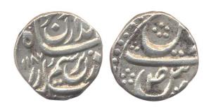 Umaid Singh (AD 1918-1947), Gold, Mohur, with the name of George V, Aum in Nagari on rev. 