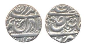 Karm Singh, Silver, Rupee, VS (18)98. Sahrind Mint. Very Fine, Scarce.