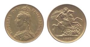 United Kingdom, Victoria, Silver, Crown, 1847. Fine+.