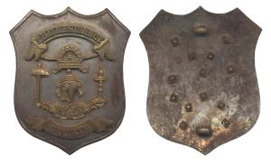 Silver with engravings in bronze, THE RESIDENCY in upper ribbon and COCHIN in the lower ri