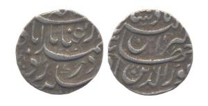 Jahangir, Silver, ½ Rupee, Ahmadabad Mint, Inayat couplet type. Very Fine+, Rare.