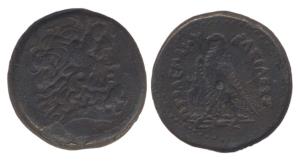 Egypt, Ptolemaic Kingdom of Egypt, Ptolemy II Philadelphus (285-246 BC), Bronze, 71.45 g, 