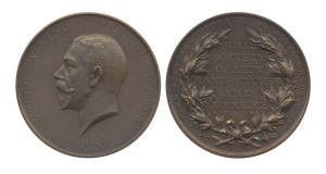 Royal Society of Arts Manufactures & Commerce, Copper, George V, 1910, awarded to “Eileen 