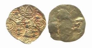 Chalukyas, Gold, Punch-marked, Somesvara I Trailokyamalla3/8 (AD 1043-68), various punch-m