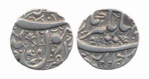 Jahangir, Silver, ½ Rupee, Zafarnagar Mint, Kalima type (KM# 134.4). Very Fine+, Very Rare