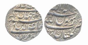 Shah Jahan, Silver, Rupee, Multan mint, AH 1038/Ahad, Kalima type, mint name at bottom on 