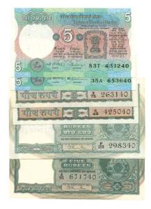 Republic of India, Rupees 2, Set of 36 notes, all different signatures & varieties, (Jhun 