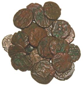 Copper (25), Dirham, various rulers, types and varieties. Fine to Very Fine. (25)