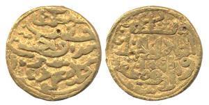 Husain Shah, Gold, Tanka, Khazana Mint, AH 904 (G&G# B757). Fine, Scarce.