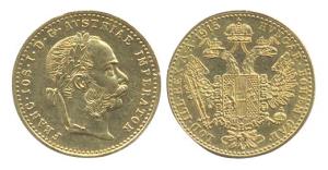 Hungary, Gold, 3.51 g, 1915. Extremely Fine.