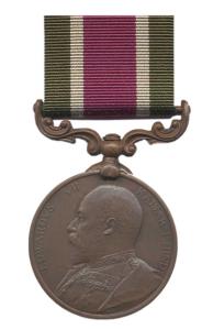 Tibet Medal, Edward VII, Copper, awarded to 94 Cooly Bharam Pershad S & T Corps. (Medal Yr