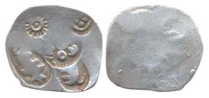 Punch-marked Coins, Magadha Janapada, 5th century BC, Silver, 4.74 g, Vimshatika, five-pun