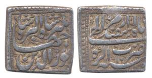 Jahangir, Silver, Rupee, Square, Agra Mint, AH 1025/10, Isfandarmuz Month (KM 147.1). Abou