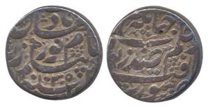 Nur Jahan, Silver, Rupee, Surat Mint, AH 1035. Fine+, Scarce
