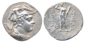 Indo-Bactrian, Kingdom of Bactria, Demetrius I (c. 200-185 BC). Silver Tetradrachm,16.48 g
