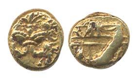 Achutaraya. Gold Pagoda, two headed mythical bird holding four elephants: gandabhairunda, 