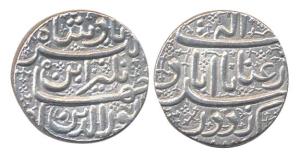 Jahangir, Nur-ud-din Muhammad. Silver Sawai rupee, Ahmedabad mint, regnal year 5. Inayat c