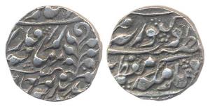 Madan Singh (AH 1318-1345, AD 1900-1926), Silver ½ rupee, with the name of Queen Victoria,