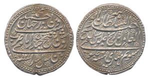 Tipu Sultan, Silver Rupee- Imami, Patan mint, AM 1216 year 6, (KM D125). Very Fine.