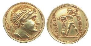 Indo-Greek, King of Bactria, Diodotus (c. 250-230 BC) under Syrian Sovereignty, Fake Gold 