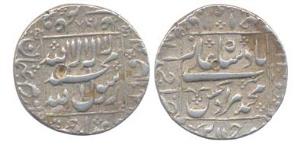Murad Baksh, Silver, Rupee, Ahmedabad Mint, Square-area, AH 1068. Very Fine, Scarce.