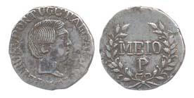 Goa, Pedro V, Silver, ½ Pardao (KM 280). Very Fine+, Very Rare.