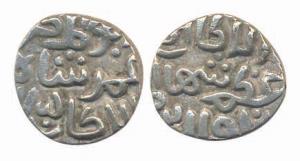 Shihab al-Din Umar, Billon, 3.54g, AH 715 (G&G D 242). Very Fine, Rare.