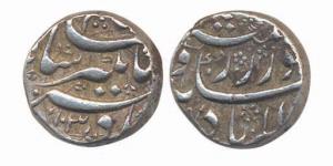 Jahangir, Silver Rupee, 11.41g, Allahabad Mint, Hamisha couplet, AH 103X. Very Fine, Scarc