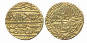 Shah Jahan, Gold Mohur, 10.73g, Akbarabad Mint, AH 1041. About Very Fine, Rare.