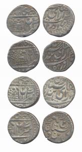 Silver Rupees (4) in the name of Dungar Singh and Queen Victoria, VS 1916. Very Fine+. (4)