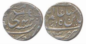 Wazir Muhammad Khan, Silver Rupee, Ry-42, Rahatgarh Mint. Very Fine, Very Rare.