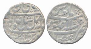 Azimabad, Silver Rupee, 11.29g, in the name of Shah Alam II, AH 1183/11. Good Fine, Rare.