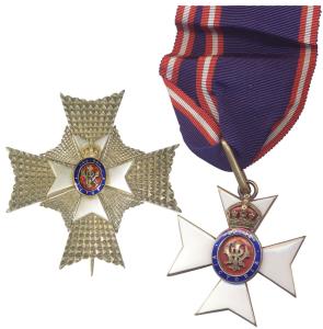 Great Britain, The Royal Victorian Order, K.C.V.O., Knight Commander s set of insignia, ne