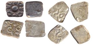 Punch Marked Coins, Avanti Janapada, Western Madhya Pradesh, (c. 300 BC), Silver half Kars