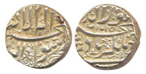 Jahangir, Silver Rupee, Elichpur Mint, AH 1015, Kalima in floral background, traces of bir