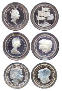 Great Britain, Silver Crown, 1981, 28 g, celebrating the Marriage of His Royal Highness Pr