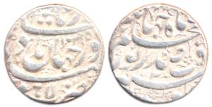 Nur Jahan, Silver, Rupee, Lahore Mint, AH 1025/14 (KM 168.4).Fine+, Rare.