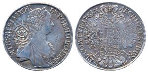 Goa, Silver, counter-marked with a crown which is usually seen on reverses of Goa coins, h